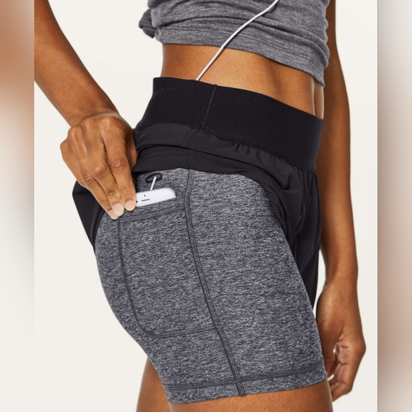 Lululemon Box It Out Short (5")Black / Heathered Black - Picture 10 of 13